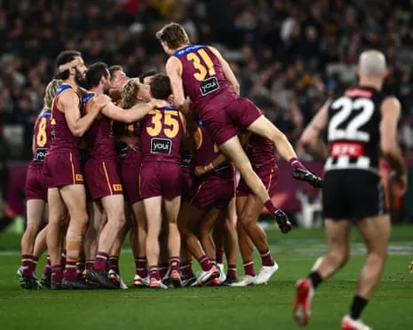 The Lions Overpower The Magpies to Claim Championship Battle With Geelong